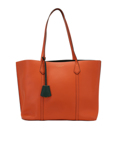 Perry Tote, Leather, Orange, MIV, CL, 2*